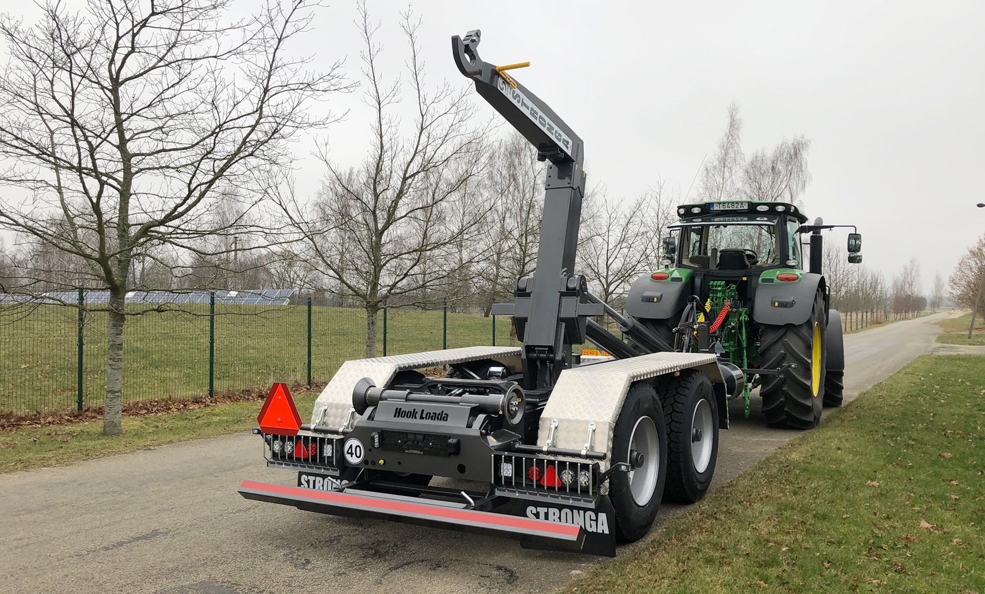 Hook Lift Trailer, Stronga Hooklift Equipment